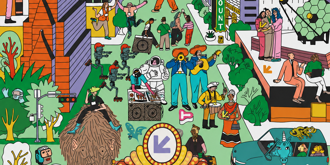 Ilustração de cidade inteligente e sustentável - São Paulo cidades inteligentes